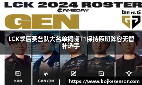LCK季后赛各队大名单揭晓T1保持原班阵容无替补选手